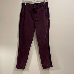 Paige Christy twill joggers